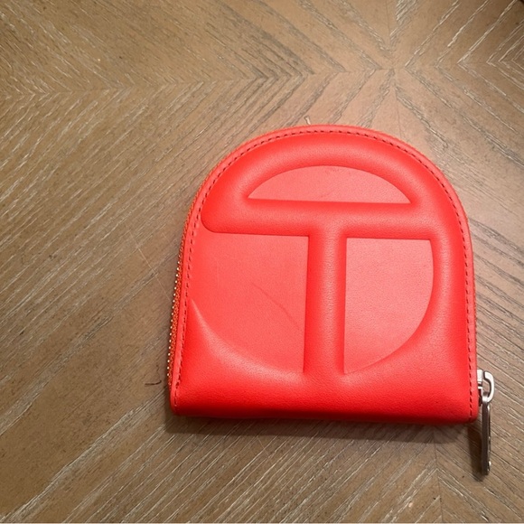 Telfar Red Leather Wallet ❤️ - Picture 2 of 3